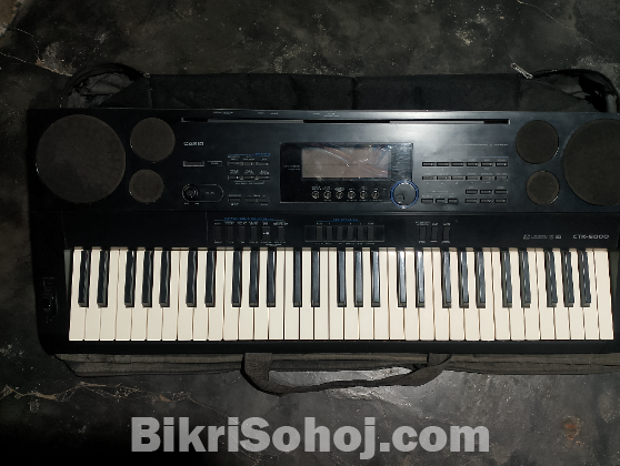 পিয়ানো কিবোর্ড Casio ctk 6000